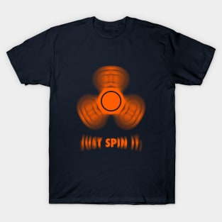 Fidget Spinner Just Spin It Spinning T-Shirt